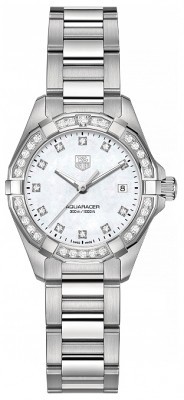 AAA Replica Tag Heuer Aquaracer Quartz 27mm Ladies Watch way1414.ba0920